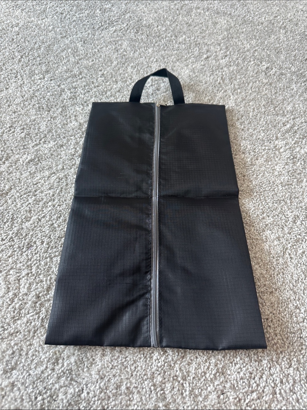 NWOT Black Foldable Travel Shoe Bag